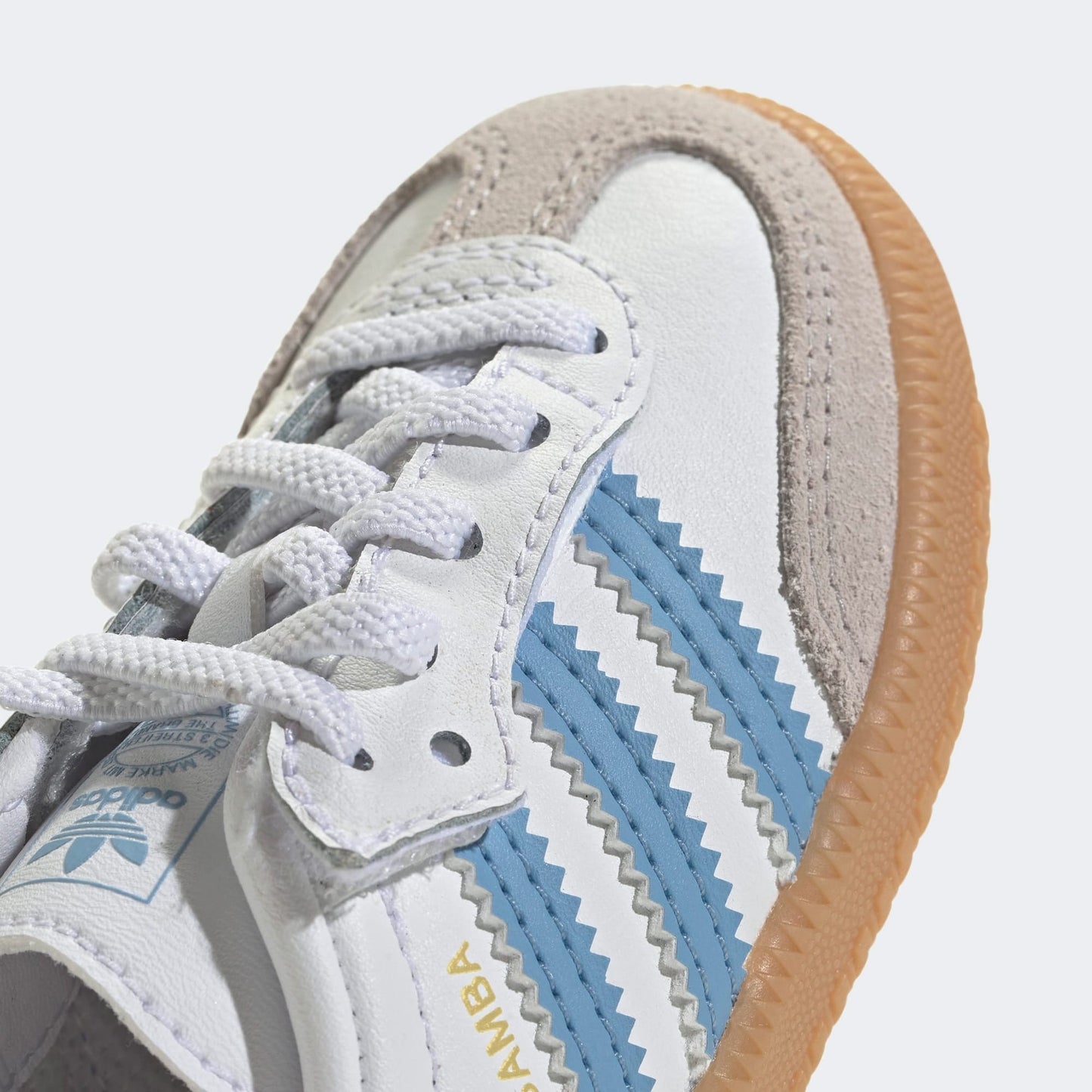 Adidas Samba Og Beyaz Bebek Bağcıklı Ayakkabı