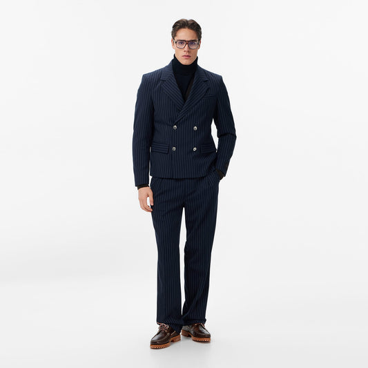 Les Benjamins Regular Fit Erkek Lacivert Pantolon
