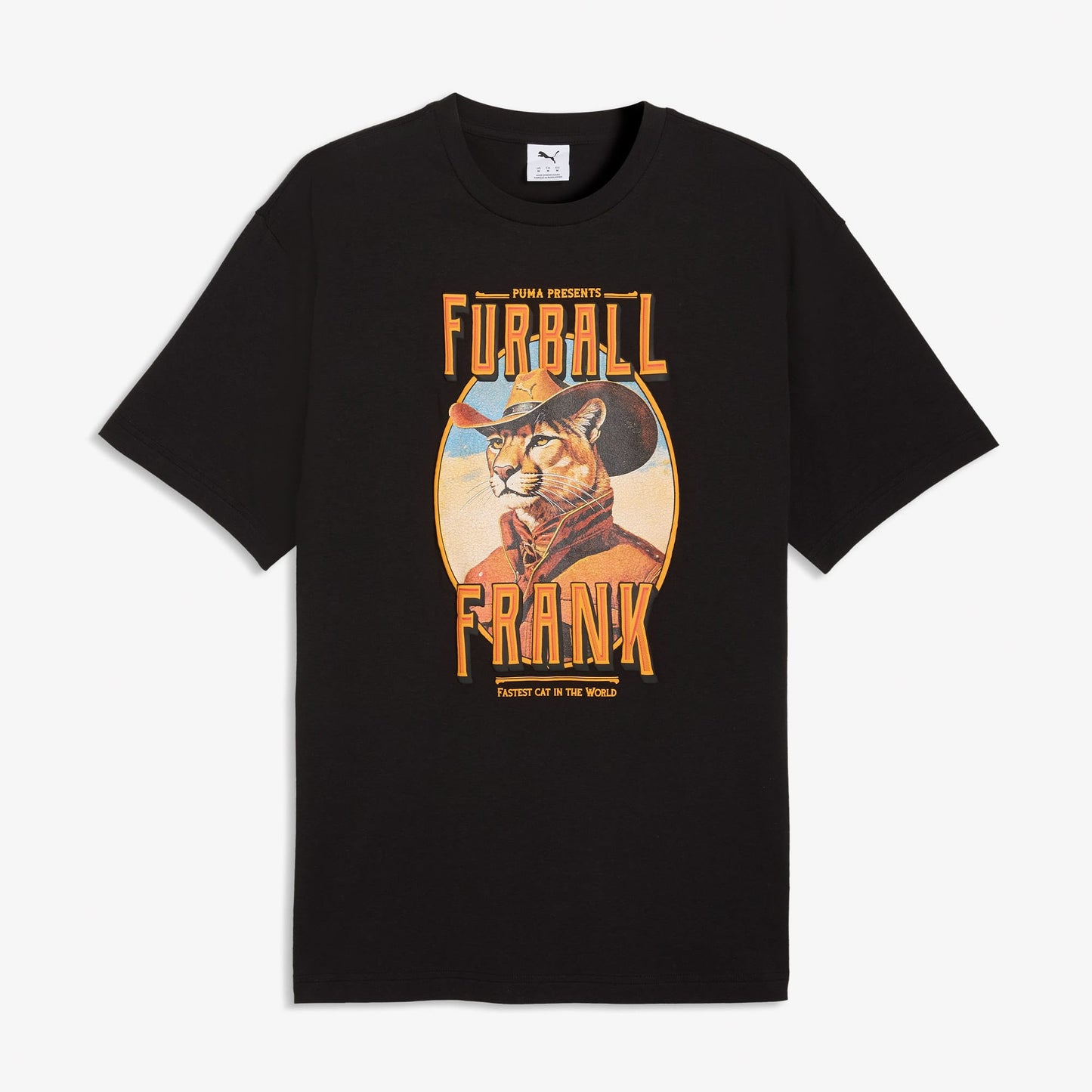 Puma Graphic Erkek Siyah T-shirt