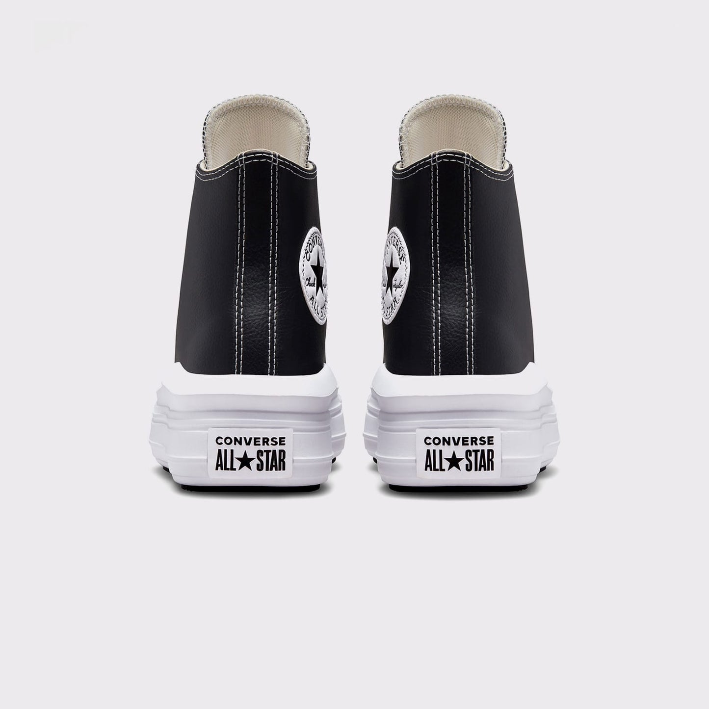 Converse Chuck Taylor All Star Move Platform Foundational Leather Unisex Siyah Sneaker