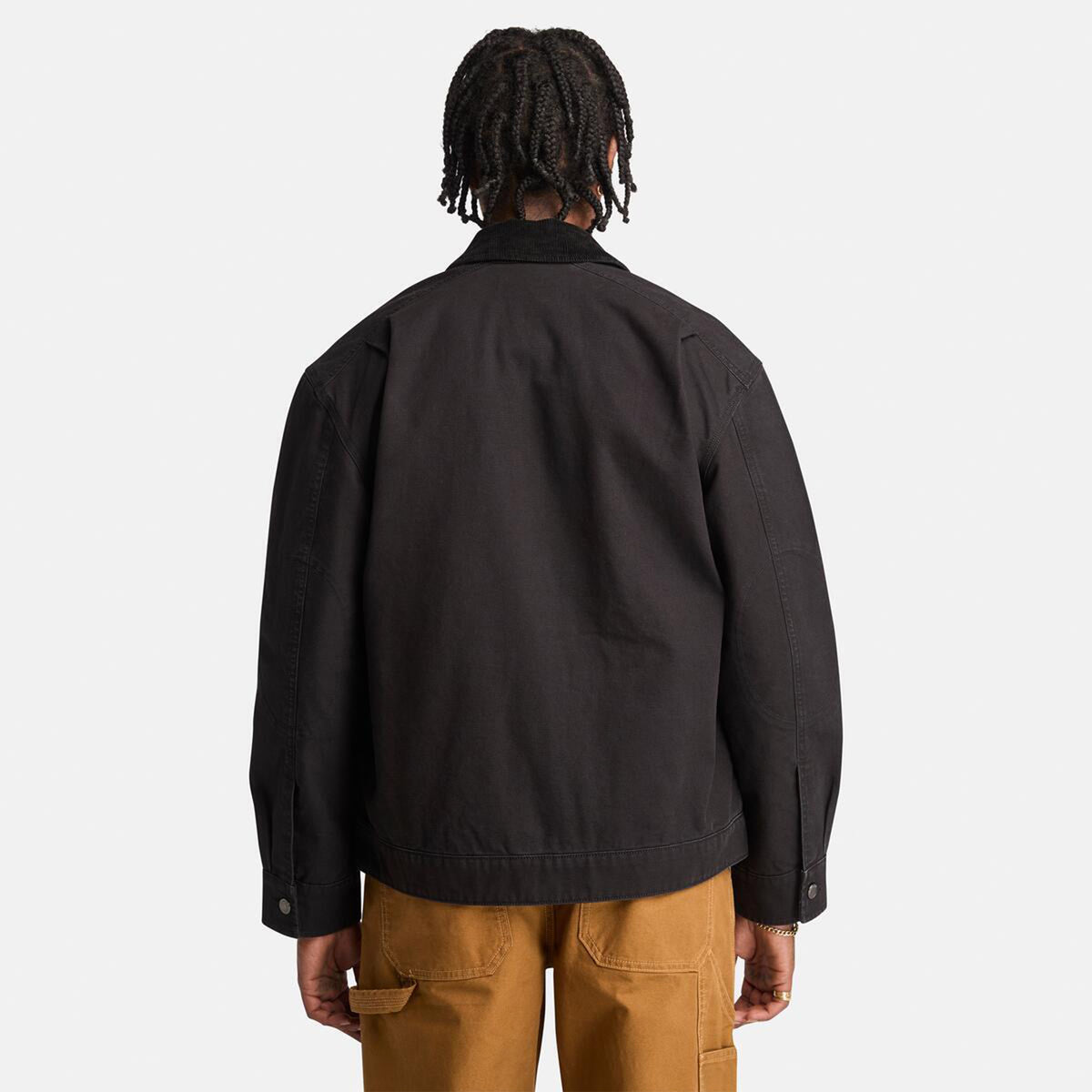 Timberland Straford Washed Regular Fit Erkek Siyah Ceket