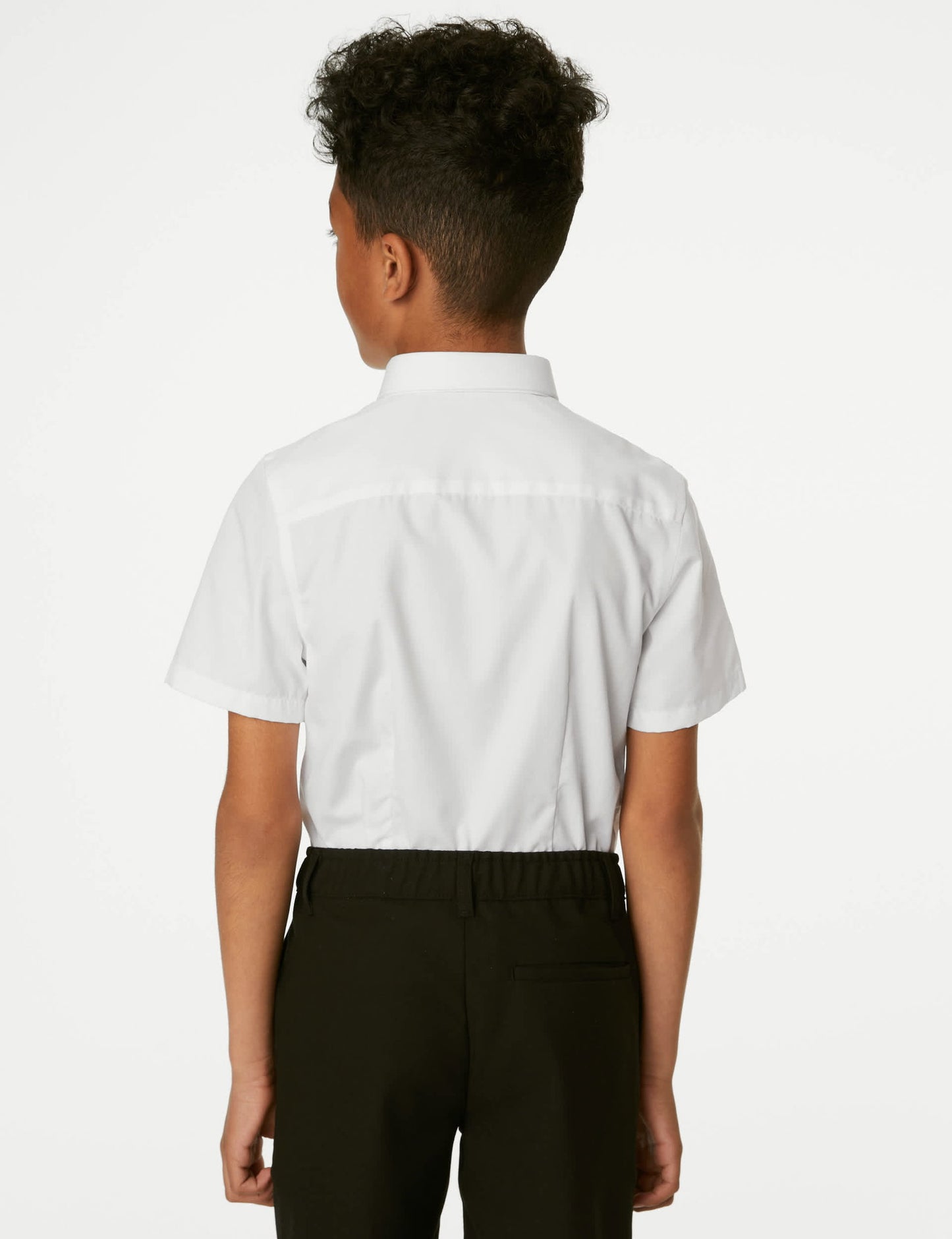 2'li Slim Fit Kısa Kollu Gömlek (2-18 Yaş)