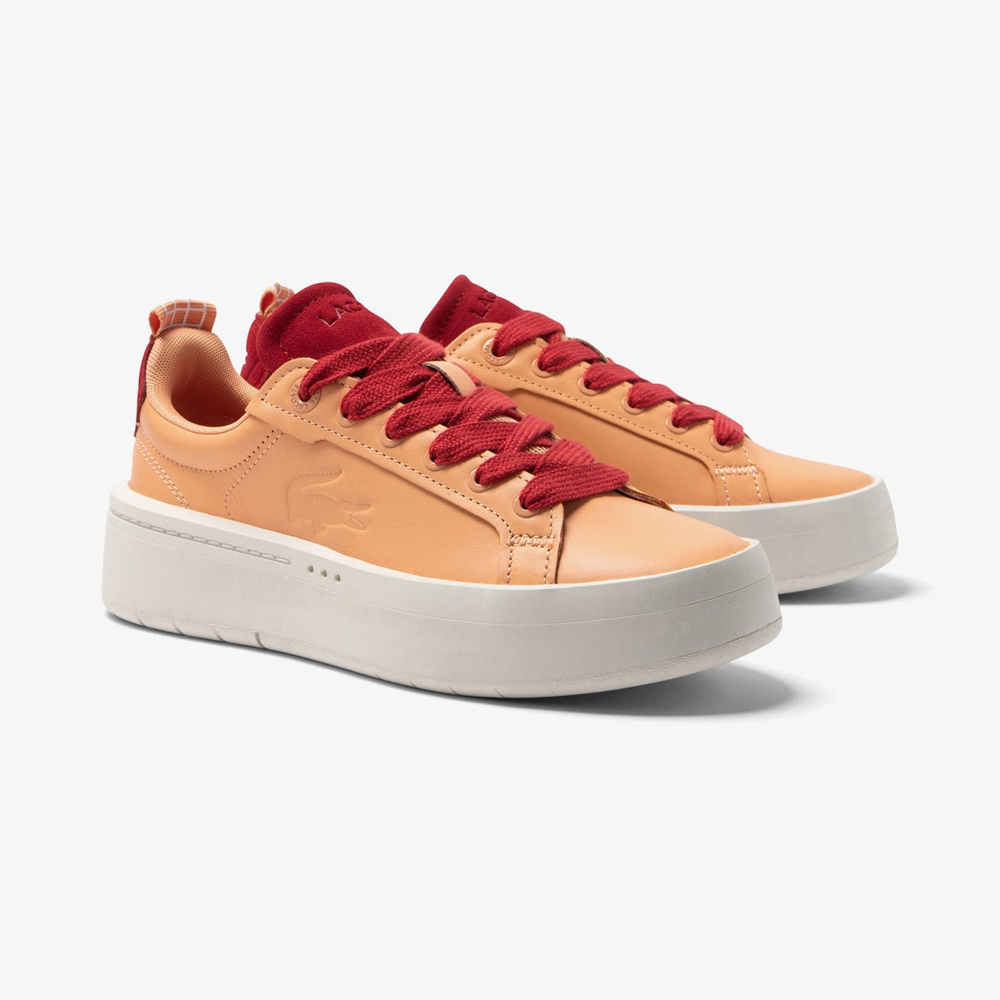 Lacoste Carnaby Platform Kadın Turuncu Sneaker