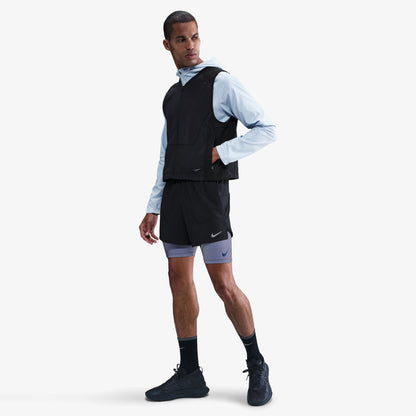 Nike Run Erkek Siyah Koşu Yeleği