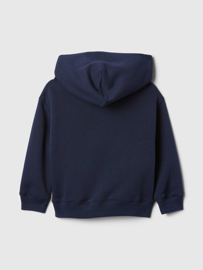 Lacivert Vintagesoft Relaxed Kapüşonlu Sweatshirt
