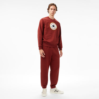 Converse Baskılı Erkek Bordo Sweatshirt