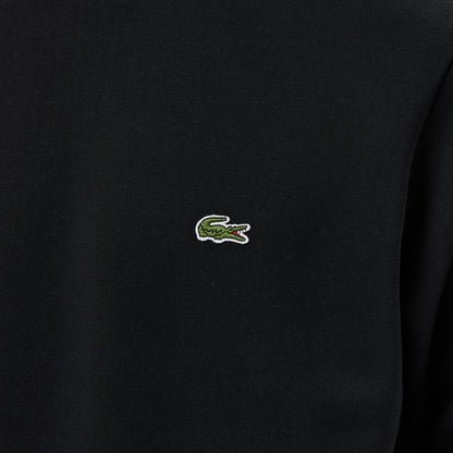 Lacoste Classic Fit Bisiklet Yaka Erkek Siyah Sweatshirt