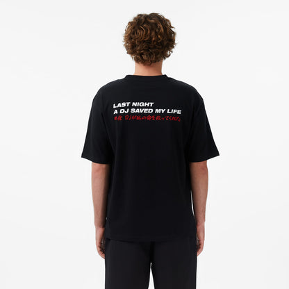 United4 Regular Fit Erkek Siyah T-shirt