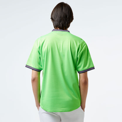 Huf Halftime Henley S/s Jersey Erkek Yeşil Gömlek