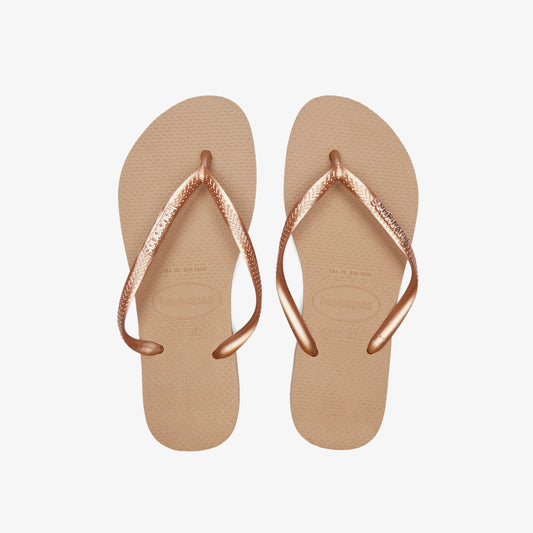 Havaianas Slim Logo Kadın Pembe Terlik
