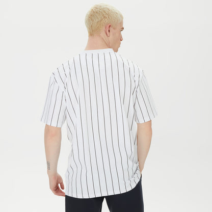 Karl Kani Small Pinstripe Erkek Beyaz T-shirt
