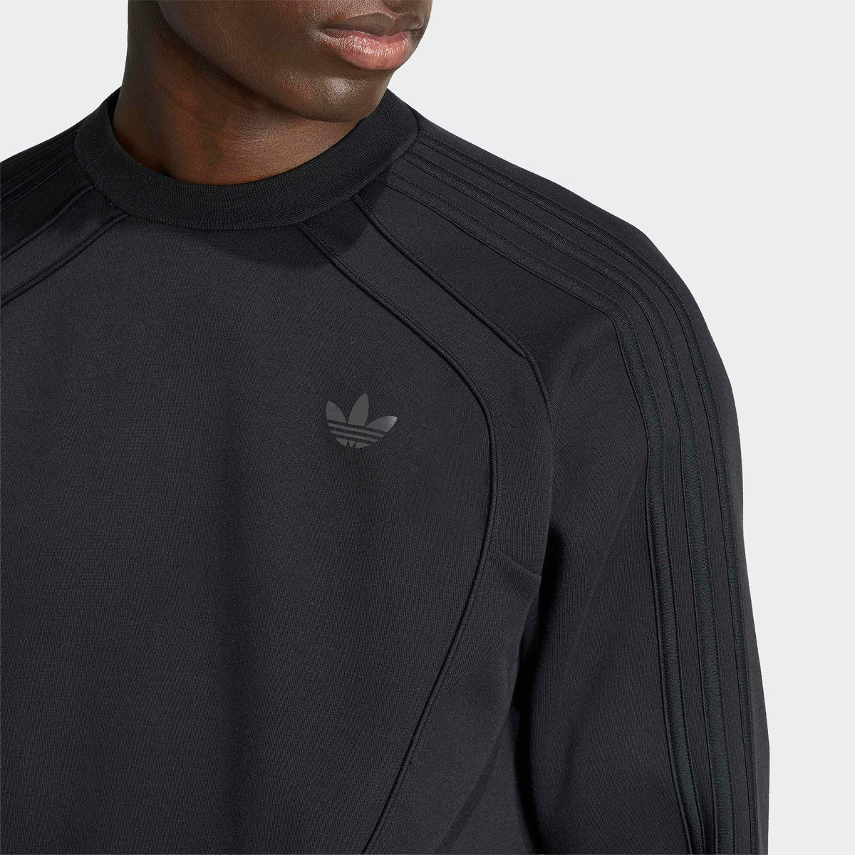 Adidas Spacer Crew Erkek Siyah Sweatshirt