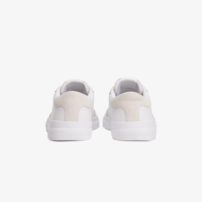 Tommy Hilfiger Cupset Leather Summer Erkek Beyaz Sneaker