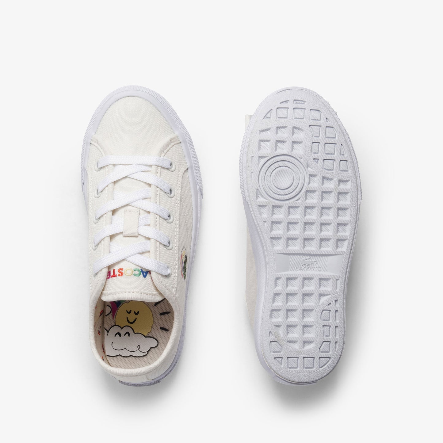 Lacoste Backcourt Çocuk Krem Spor Ayakkabı