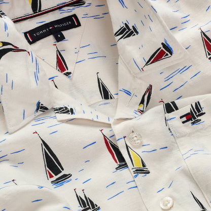 Tommy Hilfiger Çocuk Beyaz Gömlek