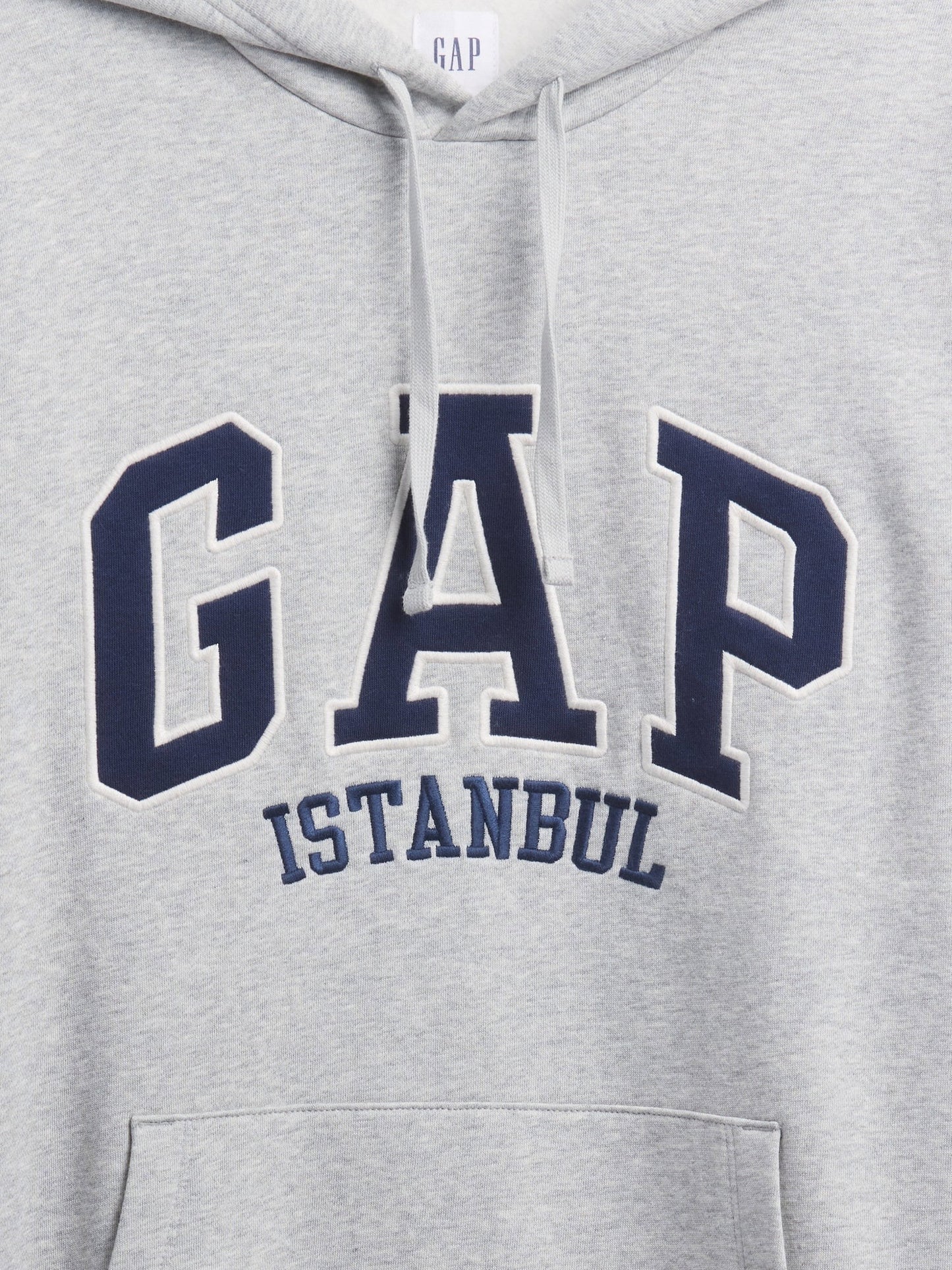 Gri Relaxed Gap Istanbul Logo Sweatshirt