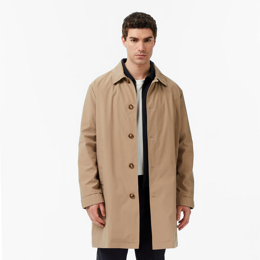 Nautica Erkek Bej Regular Fit Su Itici Ceket