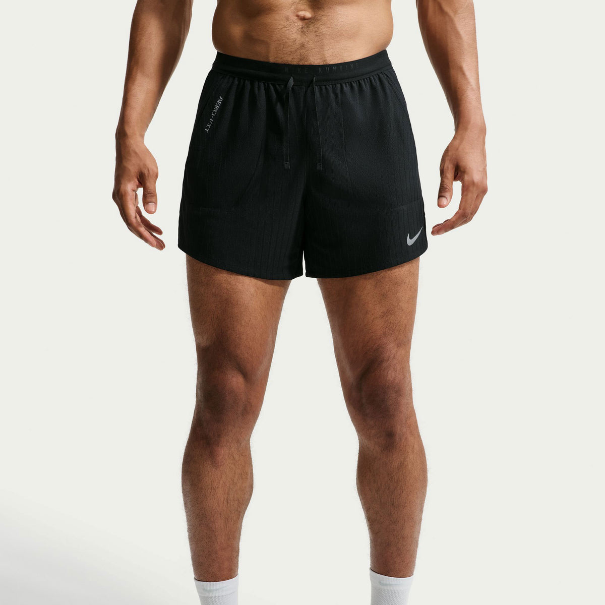 Nike M Nk Af Stride 5bf Short Erkek Siyah Şort