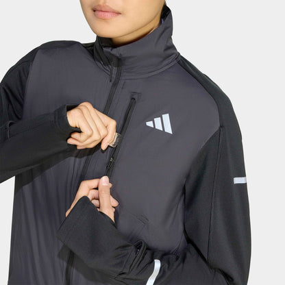 Adidas Adi365 Running Climawarm Kadın Siyah Koşu Rüzgarlığı