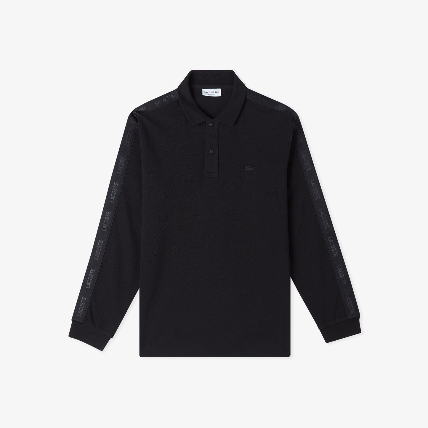 Lacoste Erkek Regular Fit Uzun Kollu Siyah Polo
