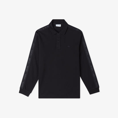 Lacoste Erkek Regular Fit Uzun Kollu Siyah Polo