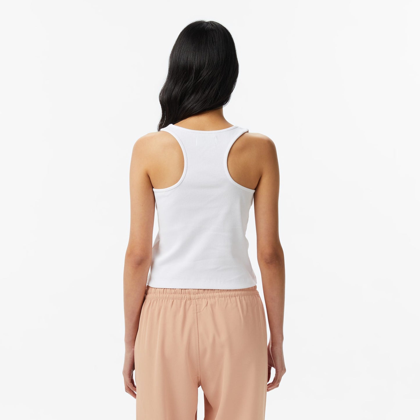 United4 Slim Fit Kadın Beyaz Atlet