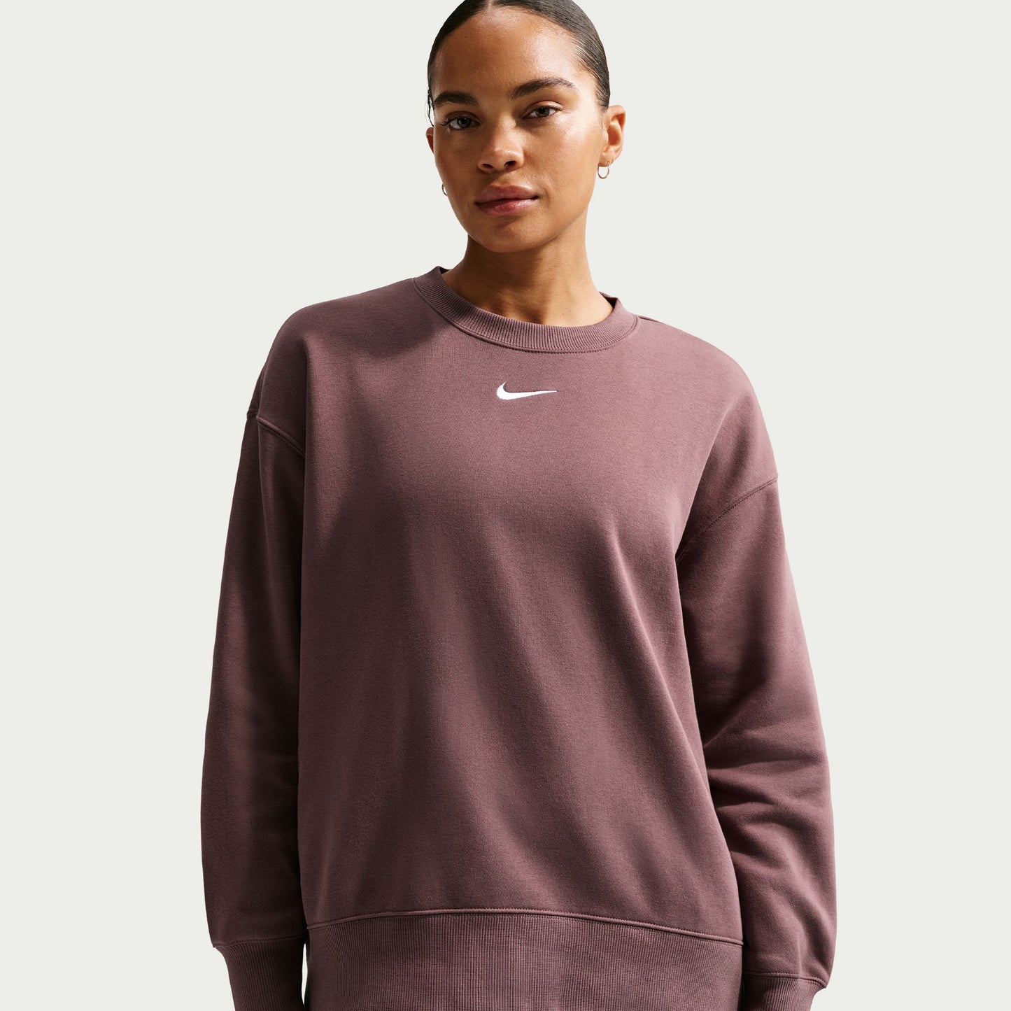 Nike Phoenix Kadın Mor T-shirt