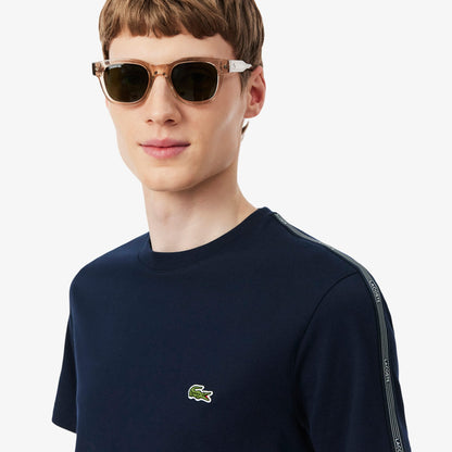 Lacoste Erkek Regular Fit Bisiklet Yaka Lacivert T-shirt
