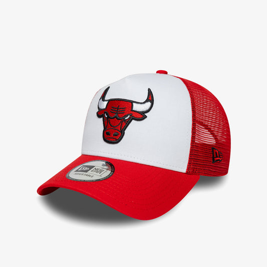New Era Nba Side Patch Trucker Chicago Bulls Unisex Kırmızı Şapka