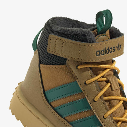 Adidas Superstar Winter Trek Bebek Kahverengi Ayakkabı