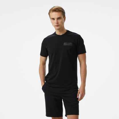 Nautica Erkek Siyah Regular Fit Baskılı T-shirt