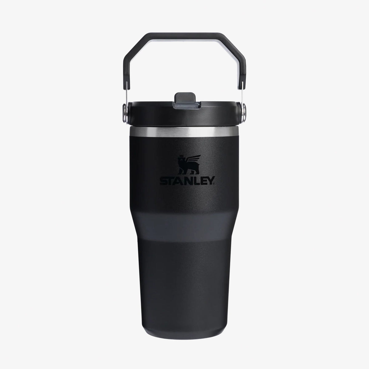 Stanley The Iceflow Flip Straw 2.0 Tumbler 0.6l / 20oz Unisex Siyah Termos