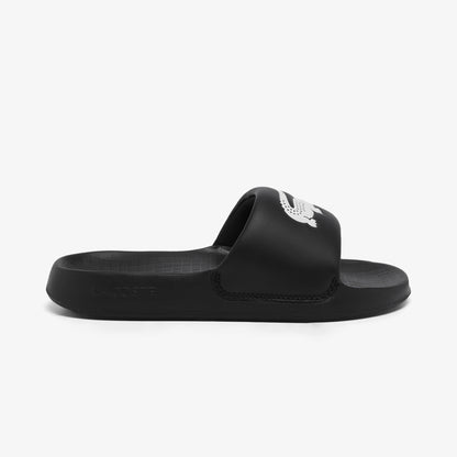 Lacoste Serve Slide Kadın Siyah Terlik