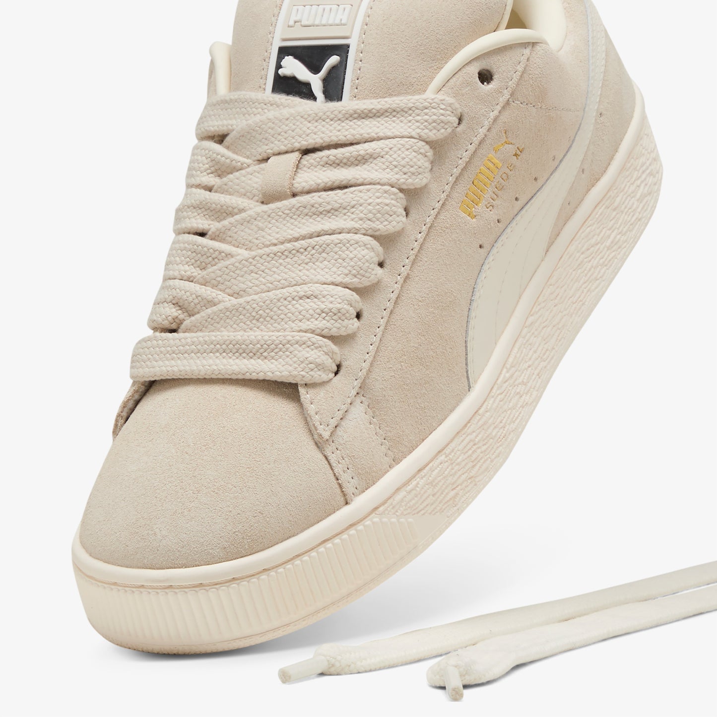 Puma Suede Xl Unisex Bej Spor Ayakkabı