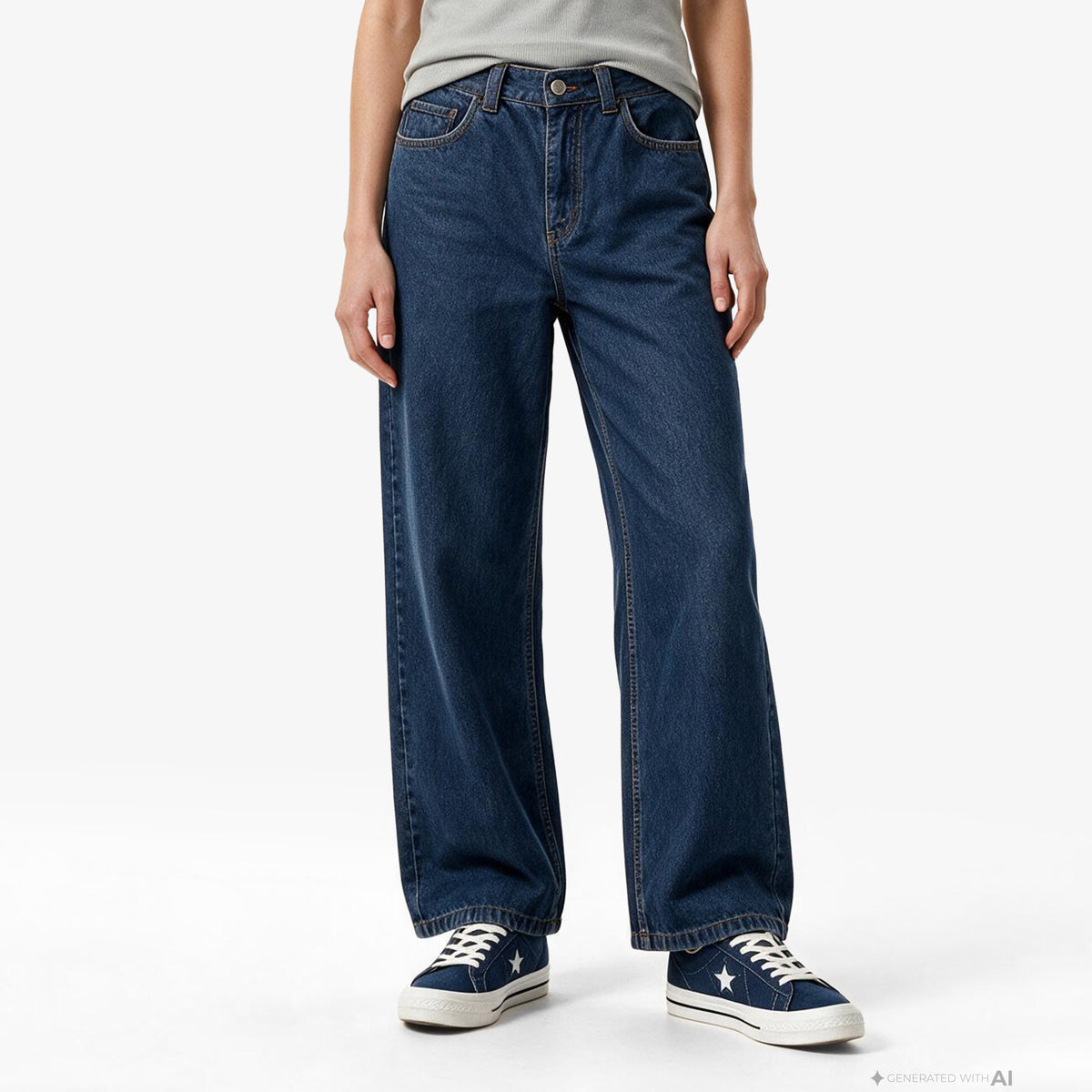 Unıted4 Denim Kadın Mavi Pantolon