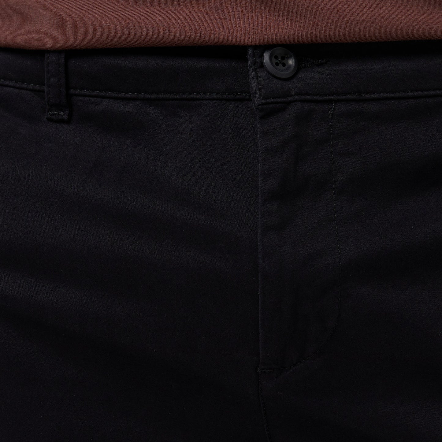 Nautica Erkek Siyah Regular Fit Chino Şort