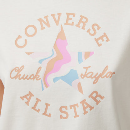 Converse Kadın Krem T-shirt