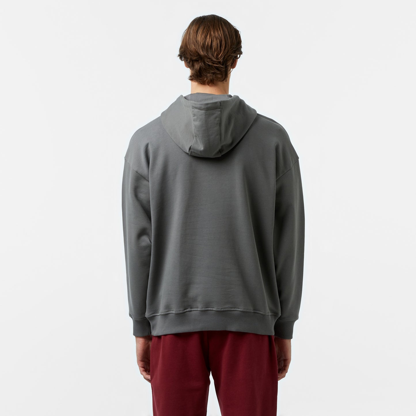 United4 Pieces Erkek Gri Hoodie