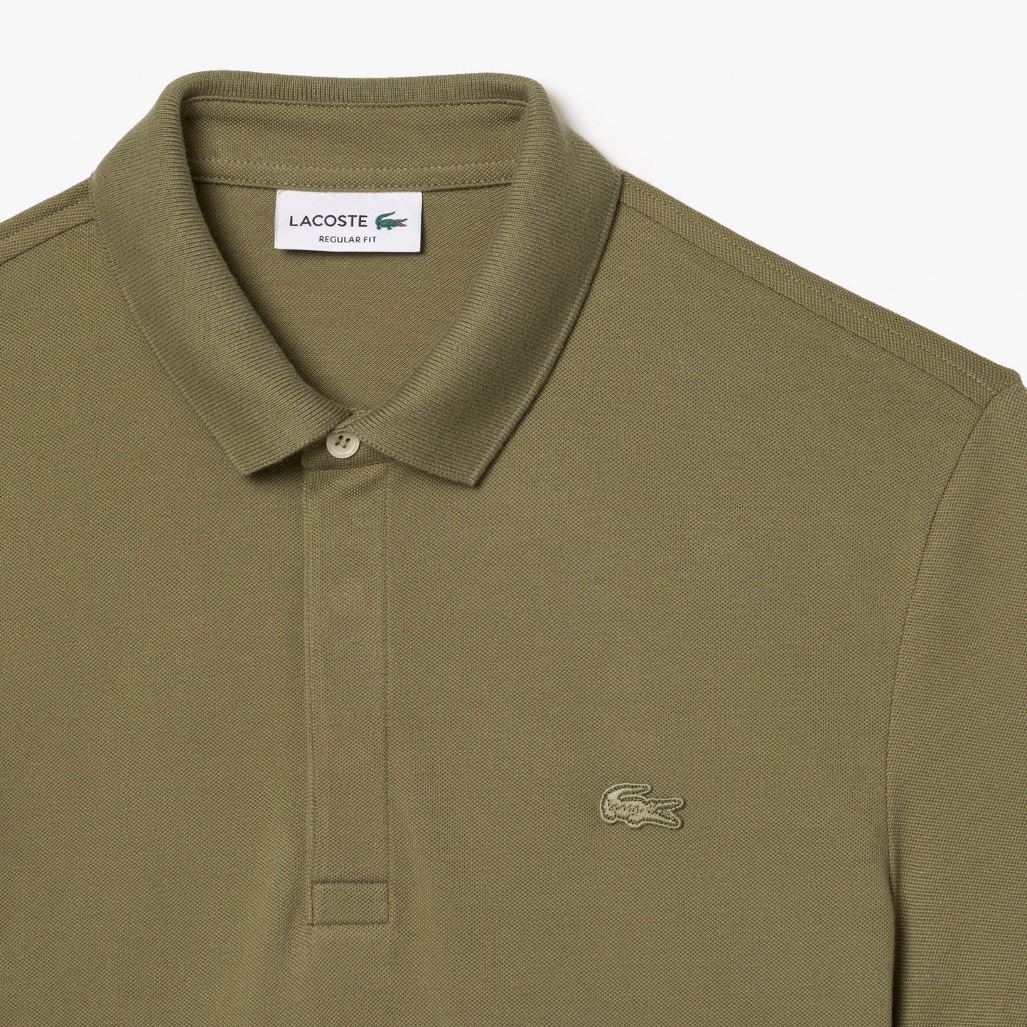 Lacoste Paris erkek Regular Fit Haki Polo