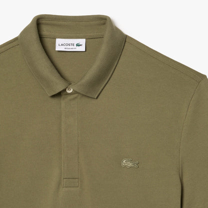 Lacoste Paris erkek Regular Fit Haki Polo