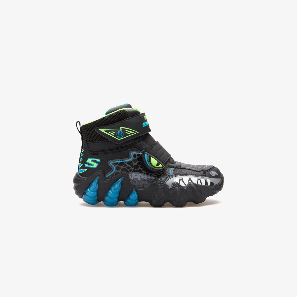 Skechers Saurus Lıghts Çocuk Siyah Spor Ayakkabı