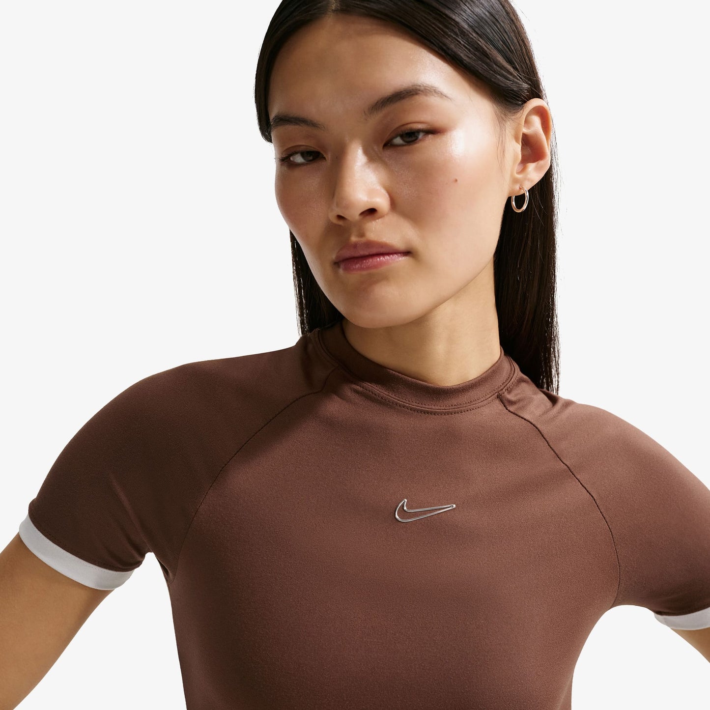 Nike Unk Kadın Kahverengi T-shirt