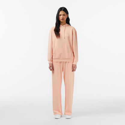 Lacoste Kadın Regular Fit Kapüşonlu Turuncu Sweatshirt