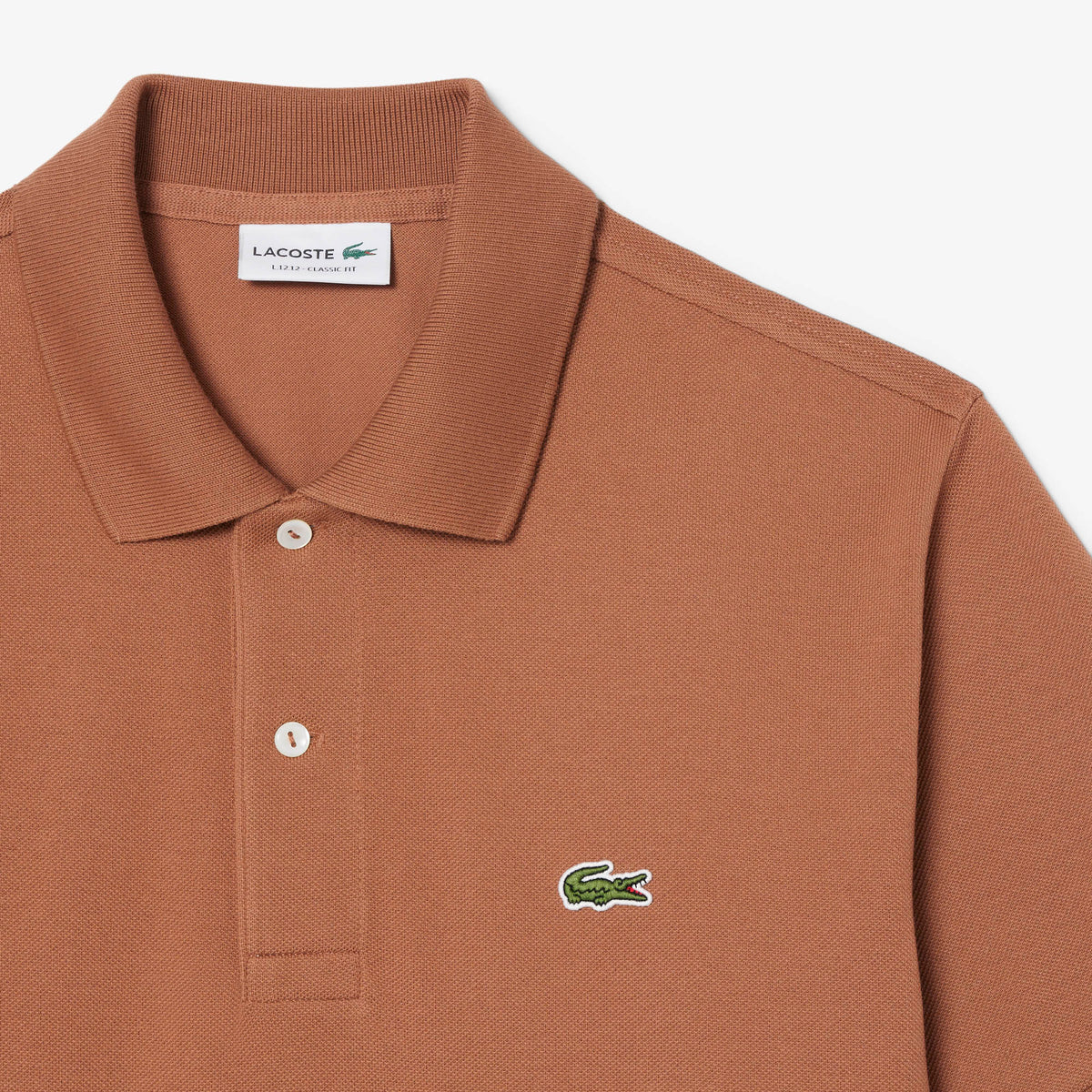 Lacoste L.12.12 Erkek Classic Fit Kahverengi Polo