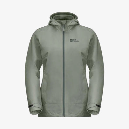 Jack Wolfskin Moonrise 3-in-1 Yeşil Kadın Ceket