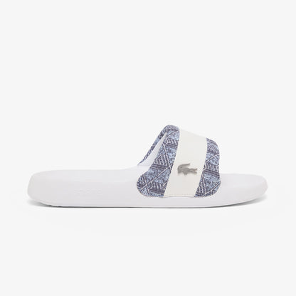 Lacoste Serve Slide Hybrid Erkek Beyaz Terlik