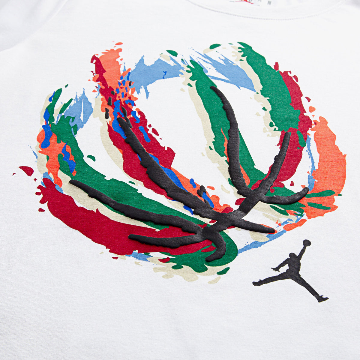 Jordan Basketball Fire Çocuk Beyaz T-shirt