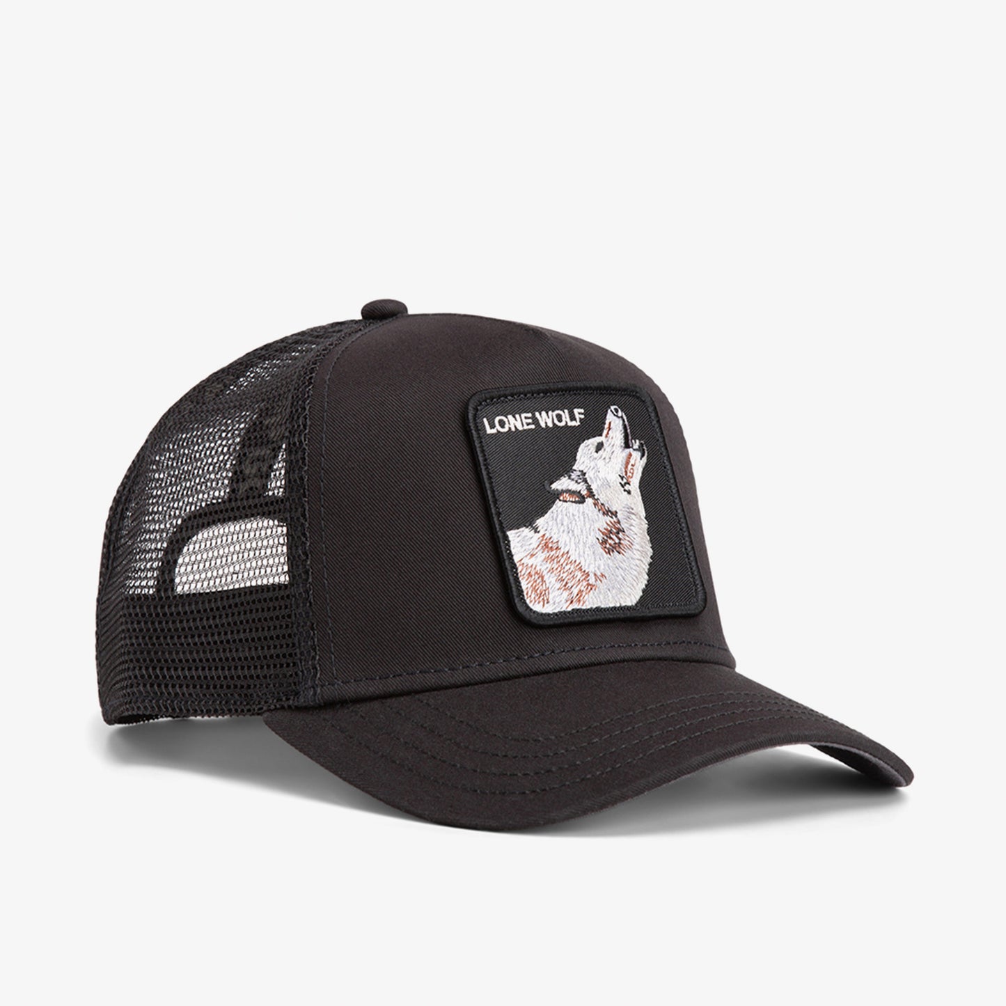 Goorin Bros Lone Wolf Trucker Unisex Siyah Şapka