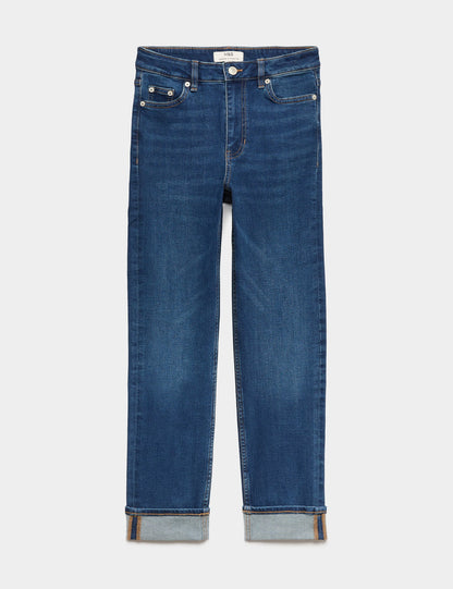 Harper Yüksek Bel Cigarette Fit Jean Pantolon