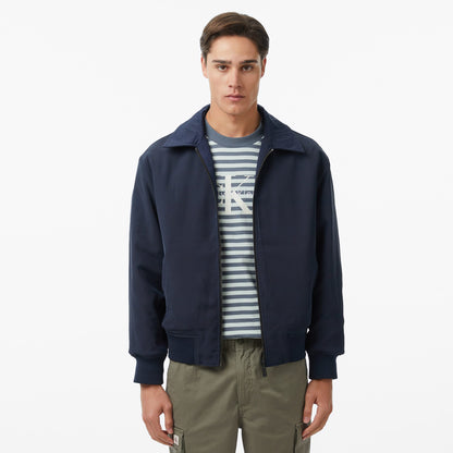 Calvin Klein Nylon Collared Reversible Erkek Mavi Ceket